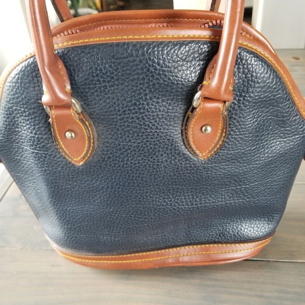 Dooney & Bourke 1980's Vintage Leather Bag - Picture 2 of 15